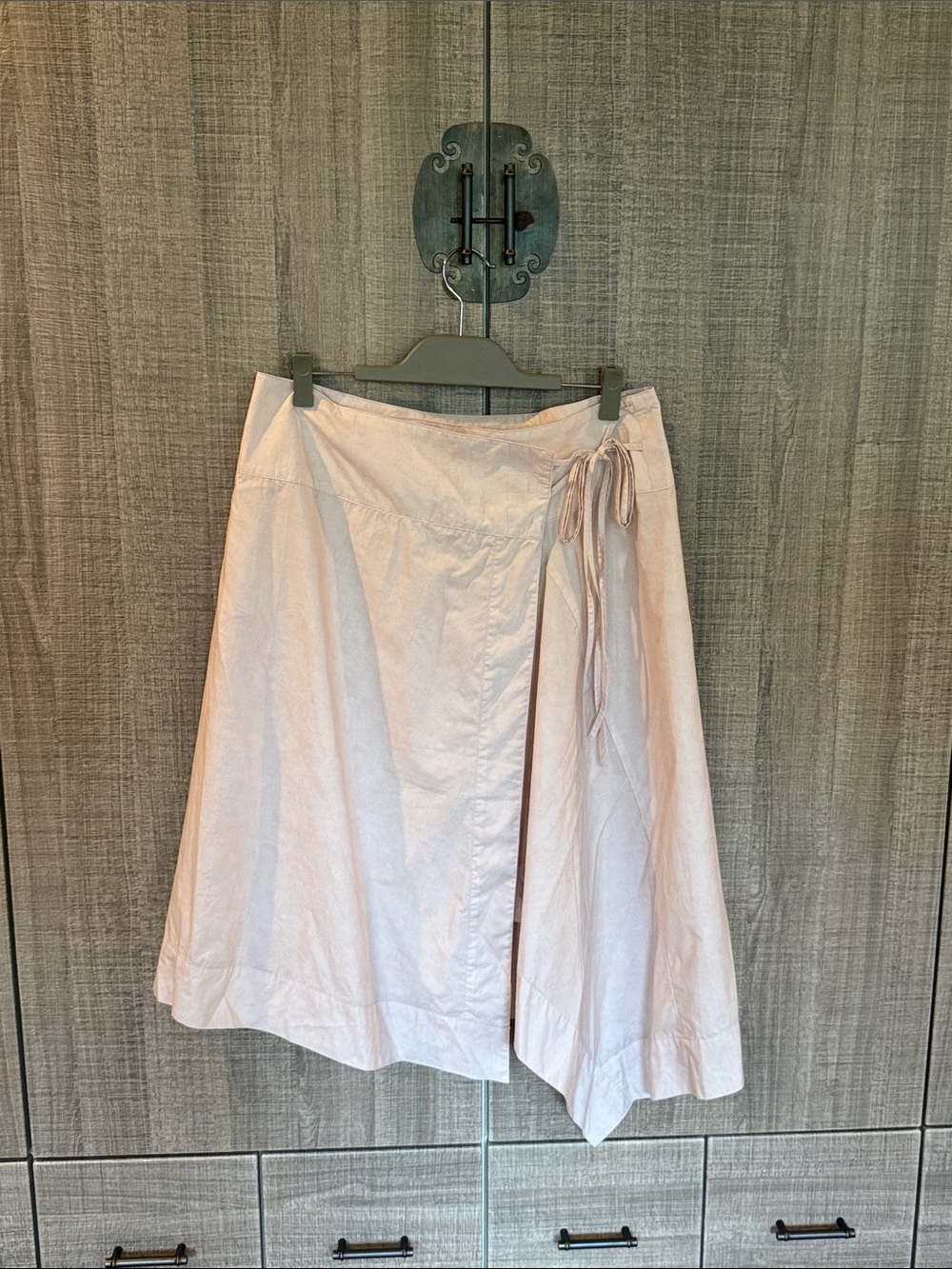 Zara Midi Sarong Wrap Midi Skirt with‎ Tie Detail